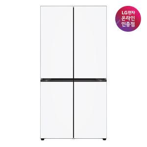 LG 디오스 냉장고 오브제컬렉션 M874MWW031S 1등급 4도어냉장고