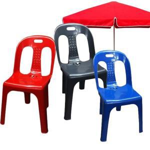 [신세계몰]포차 야외용 플라스틱 의자 편의점 카페 정원 4개