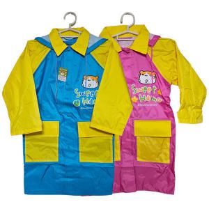 아동용우의 퍼플러/햄토리 스위트하무 캐릭터 유치원 초등학생  어린이선물  레인코트 비옷 여름용품 선물