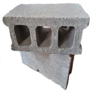 [2장/3장] 6인치/4인치 브로크 시멘트 벽돌 담장용 [With보도블럭]