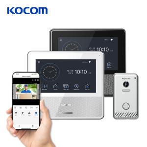 코콤 인터폰 비디오폰 KCV-S701IP2W 주택 아파트 현관 초인종 교체 설치 IoT 스마트폰 와이파이