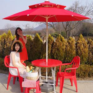 국내 야외테이블 편의점 세트 야외 파라솔 의자 포차 행사용 팬션 카페