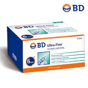 BD 울트라파인2 인슐린 주사기 100입 (31G 6mm 0.3ml)