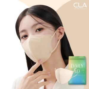 [CLA] 클라 데일리 라이트 KF94 새부리형 컬러 마스크 50매 대형 소형