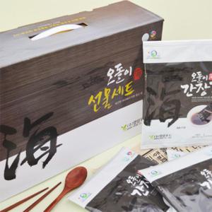 [열림푸드] 오돌이 간장김 선물세트 (5매x20봉 1박스)