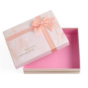 공템샵 로맨틱 리본 선물 상자 생일 포장 기프트 박스 27.5X21.5CM 선물상자 포장박스_MC
