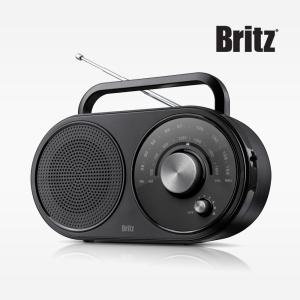 브리츠 BZ-R370 휴대용 AM FM 라디오 AC전원 AUX단자 C형건전지 효도 미니 소형 라디오 BZR370