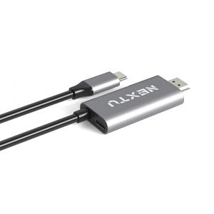 이지넷유비쿼터스 넥스트 NEXT-2247CHPD Type C to HDMI 미러링 케이블 (1.8m)