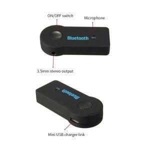 무선 블루투스 5.0 리시버 송신기 어댑터 3 in 1 USB 오디오 차량용 충전기 E91 E92 용 Aux