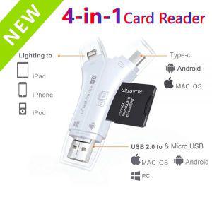 sd카드리더기 마이크로 USB SD 어댑터 안드로이드 아이폰 호환 7 8 X 플러스 6s5s 맥북 OTG TF 카드 리더 Y
