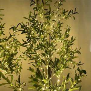 설렘하우스 LED 조화나무 크리스마스트리 무드등 인테리어 조명 카페 집들이 선물 150cm