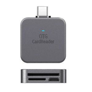 sd카드리더기 SD TF 카드 리더기 휴대용 휴대폰 외장 아이폰 호환 마이크로 C 타입 태블릿용 데이터 변환기