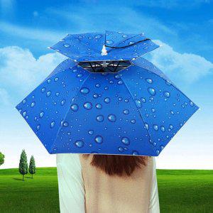 대형 2단 통풍 자외선차단 헤드양산 우산겸용 머리 양산 우산 낚시 레져 캠핑 야외활동 아이디어상품