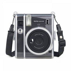 인스탁스 미니40 투명 케이스 폴라로이드 카메라 가방 (반품불가)