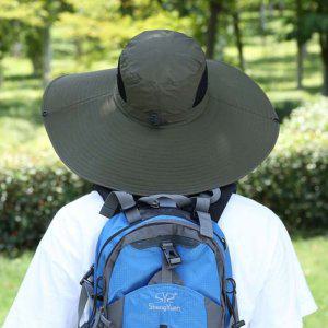 등산 캠핑 자외선차단 햇빛가리개 정글 모자 빅사이즈