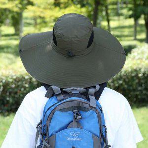 등산 캠핑 자외선차단 햇빛가리개 정글 모자 빅사이즈