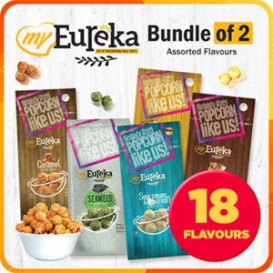 Eureka 유레카 팝콘 총 13개가지 맛  140g * 2팩