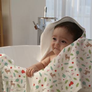  테리파머  테리파머 오가닉 토토리 양면 아기목욕수건 1장 신생아목욕타올 아기목욕타올 아기수건 신생아선물