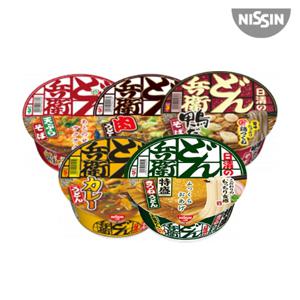  닛신   인기상품  닛신 돈베이 우동/소바 컵라면 12개입 1박스 세트