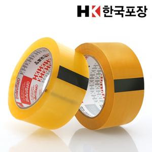  무료배송  국내산 박스테이프 경포장40M (투명10개)