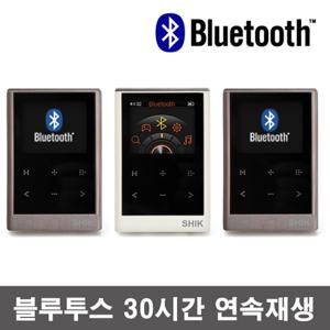 쉬크 E100B 블루투스 MP3플레이어 (내장메모리 16GB)