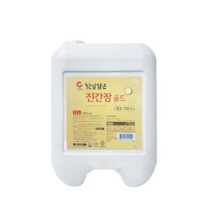  청정원  청정원 햇살담은 진간장 골드 13L  무료배송  