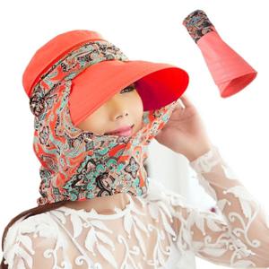  기스모  (UV인증) 멀티스카프 자외선차단 모자/여성 예쁜 여름 비치 햇빛 가리개 모자/등산 낚시 바캉스 썬캡/농사 농부 벙거지 선캡