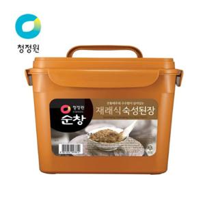 청정원  무료배송 순창 재래식 숙성 4.8kg 숙성된장 대용량 / 25년 4월25일