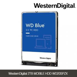 WD MOBILE BLUE 2TB WD20SPZX 5400/128M/공식판매점