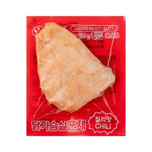  맛닭  푸드원 맛닭 냉장 훈제 닭가슴살 칠리맛 100g