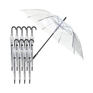 투명 비닐 우산 x 10개 / 안전 일회용 편의점 우산