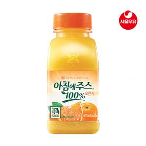 서울우유  서울우유 아침에주스 오렌지 210ml 24개