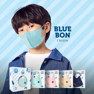 블루본 아이노우 썸머 컬러마스크 소형 중형 (주니어) / 어린이 마스크
