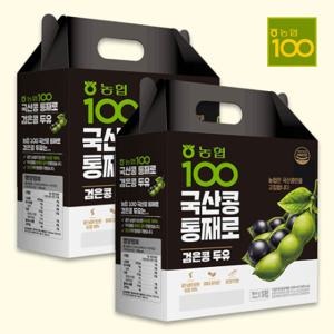  농협식품   1+1  농협 국산콩100 검은콩 두유 (총 190ml X 32개)
