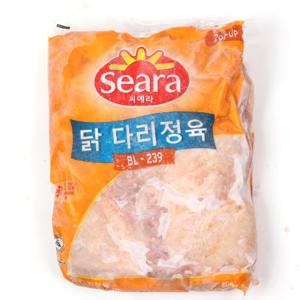  정담앤쿡  씨에라 닭정육 닭다리살 2kg 냉동 브라질 순살 무료배송
