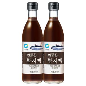  청정원  대상 청정원 맛선생 참치액 950g 2개 / 참치액젓 엑기스
