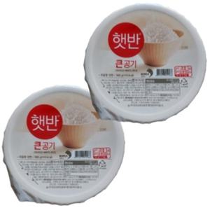  햇반  CJ제일제당 햇반 큰공기 300g 36개 즉석밥 백미 간편식 무료배송