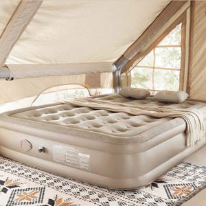 어반카모 에어매트 캠핑 자충 야외 캠핑용 휴대용 침대 매트리스 2인용 옵션A 40cm 더블