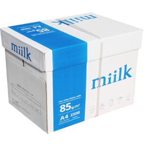 밀크 A4 85g 복사용지 1BOX 2500매/A4용지 paper