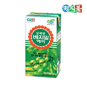  베지밀  정식품 담백한 베지밀 A(에이) 두유 190ml 24팩