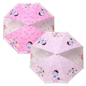  나린키즈  나린키즈 캐리와친구들 핑크리본 안전47 우산 아동 유아 안전 4세 6세용