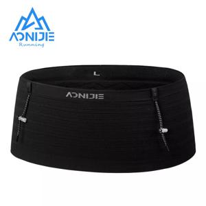 AONIJIE W8116 짠 탄성 스포츠 허리 가방 팩, 러닝 레이스 번호 벨트, 철인 3 종 경기 마라톤 사이클링 등산용