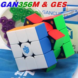 GAN 356 M GAN356 M GANCUBE 마그네틱 큐브, 전문가용 스피드 큐브, 스티커리스 자석, 교육용 트위스트 로직 장난감 게임, 3x3x3