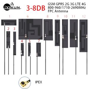 GSM GPRS 내장 FPC 소프트 보드 안테나 신호 부스터 증폭기, Ipex U.FL RG1.13, 20cm 케이블, 8dbi 700-2700MHz, 2G, 3G, LTE, 4G