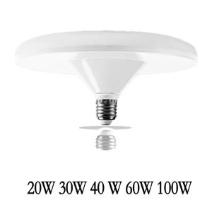 E27 LED Bulb 220V UFO Lamp E27 LED Lamps Cold White E27 LED 전구 220V UFO 램프 E27 LED 램프 콜드 화이트 20W 30W 40W 60W 100W Bombillas Ampoule LED 전구 조명 홈 조명