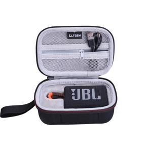 Lt보석 방수 EVA 하드 케이스 JBL Go 3 휴대용 스피커 블루투스, 내장 배터리