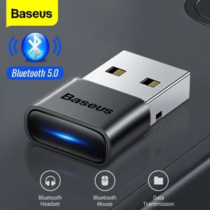 Baseus-USB 블루투스 5.1 어댑터, 동글 Aux 오디오 수신기 송신기, PC 스피커 노트북 무선 마우스 USB 송신기