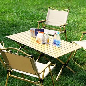 야외 캠핑 테이블, 편리한 탄소강 에그 롤 테이블, 편리한 보관, 자동차 캠핑 테이블