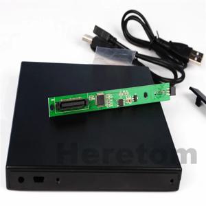 노트북용 외장 인클로저, USB 2.0 DVD/CD-ROM 케이스, IDE/PATA-SATA 광학 드라이브, 12.7mm