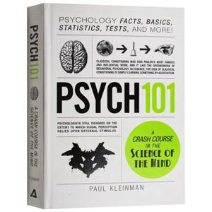 Paul Kleinman Psych 101, 정신의 과학에 대한 충돌 사정, 대중 심리학 참조, 영어 책 페이퍼백